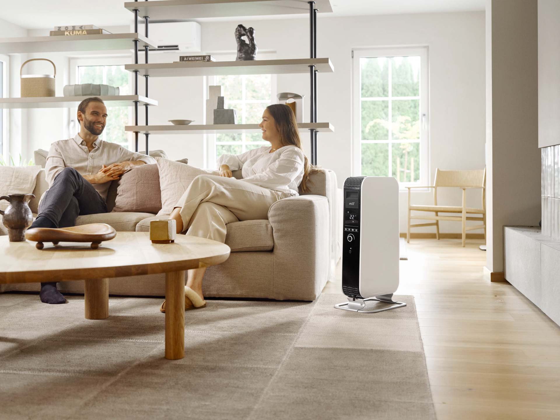 Mill tepalinis sildytuvas